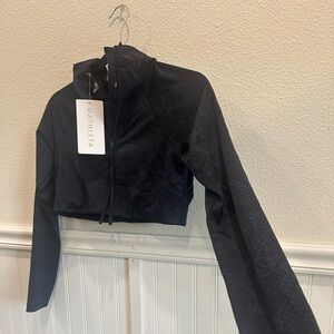 NWT Athleta Swim | Athleta | Snakeskin Crop Rashguard Upf Protection